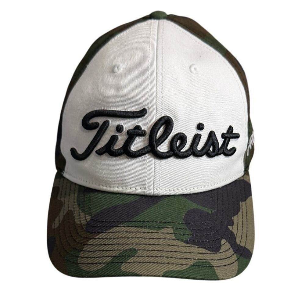 Titleist Golf Woodland Camo Standard Curve Adjustable Hat ProV1 FootJoy